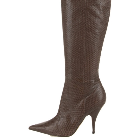 Dior Snakeskin Boots - Picture 5 of 7
